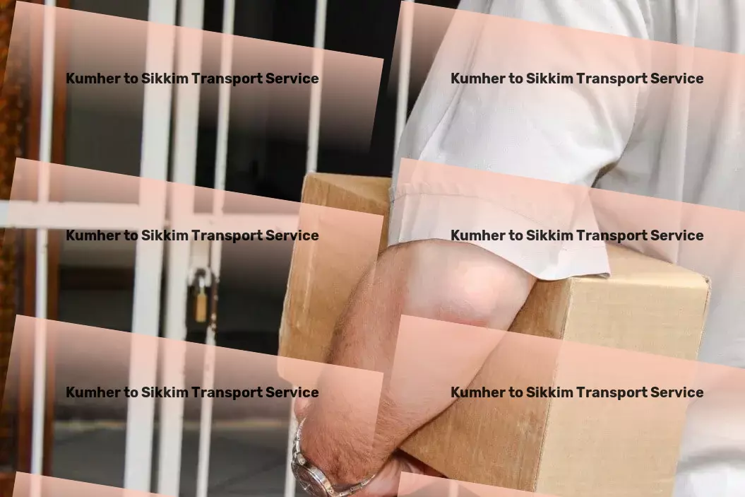 Kumher to Sikkim Transport Smart solutions for your logistic hurdles in India! - Fast freight logistics