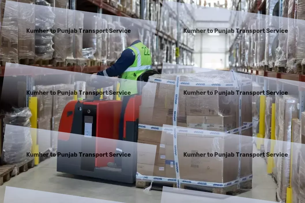 Kumher to Punjab Transport Specialized cargo shipping