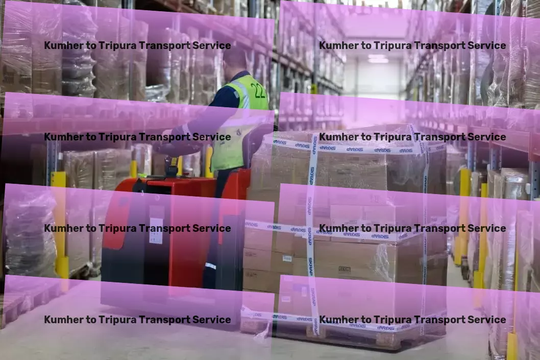 Kumher to Tripura Transport Bringing together convenience and capability in Indian logistics. - Express cargo