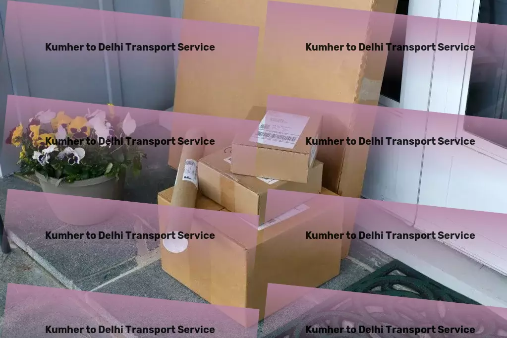 Kumher to Delhi Transport Making sustainable and responsible travel a reality. - Nationwide goods delivery