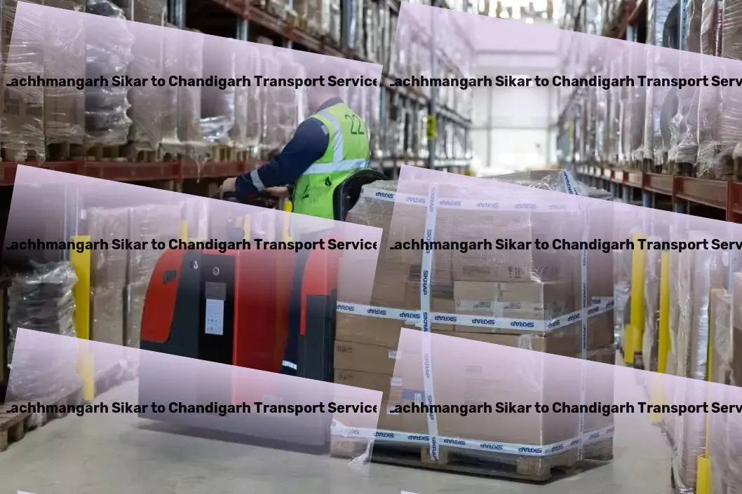 Lachhmangarh Sikar to Chandigarh Transport Local goods services