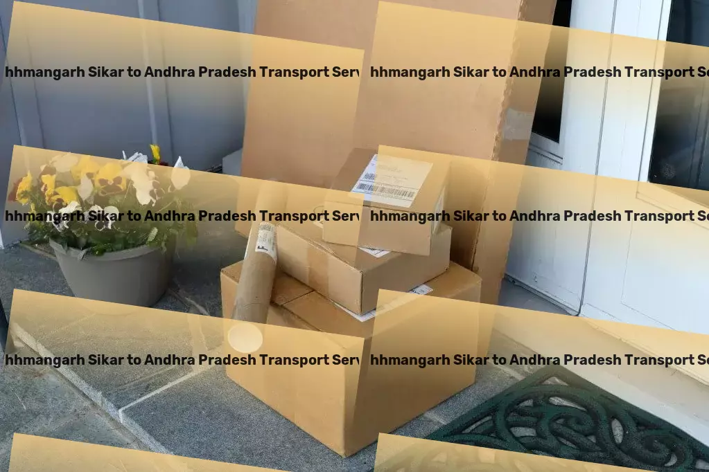 Lachhmangarh Sikar to Andhra Pradesh Transport Rapid cargo forwarding