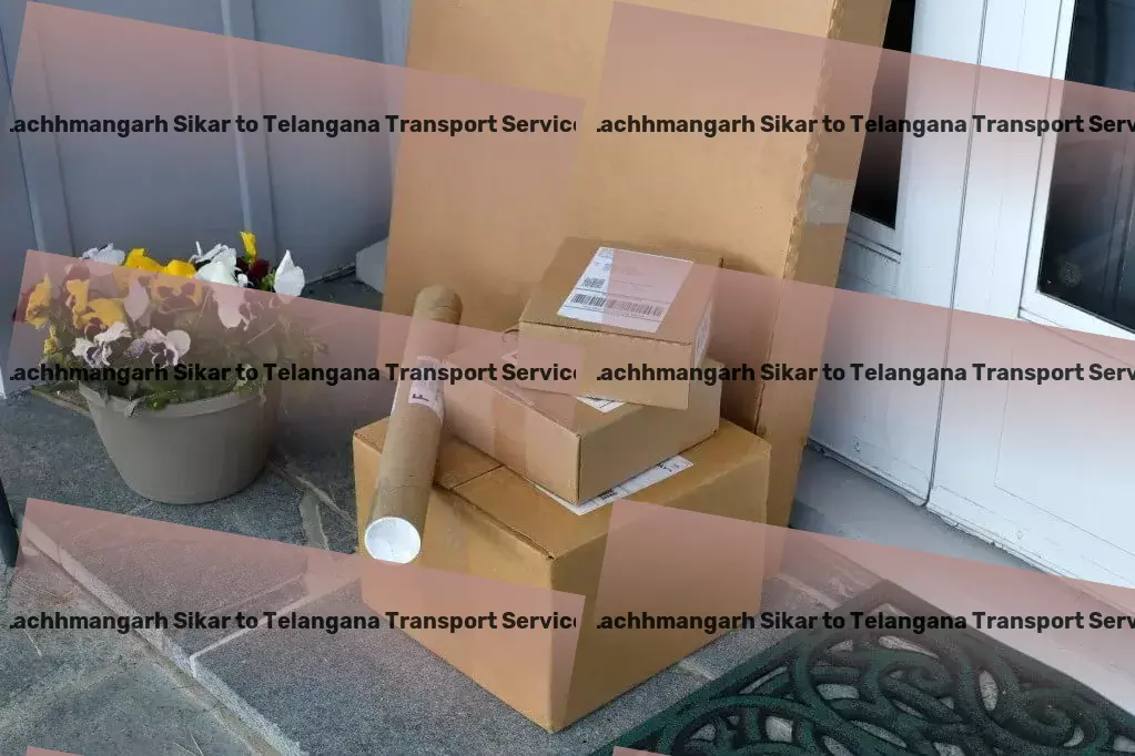 Lachhmangarh Sikar to Telangana Transport General cargo transport