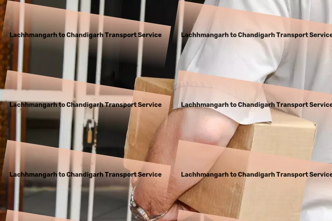 Lachhmangarh to Chandigarh Transport Professional package delivery