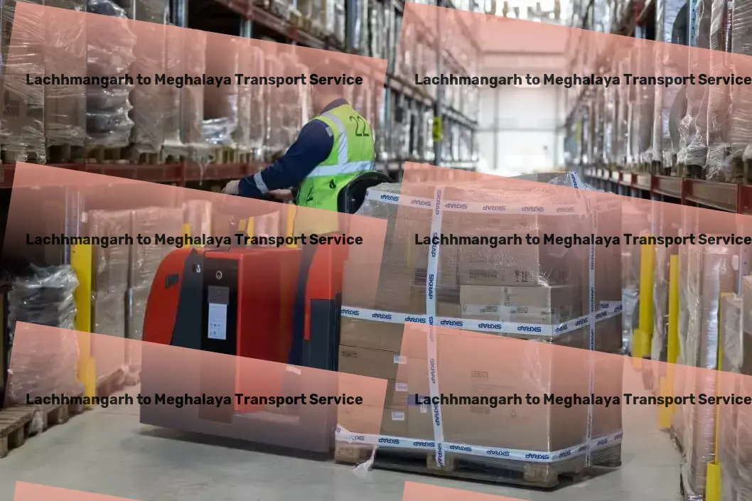 Lachhmangarh to Meghalaya Transport Package distribution services