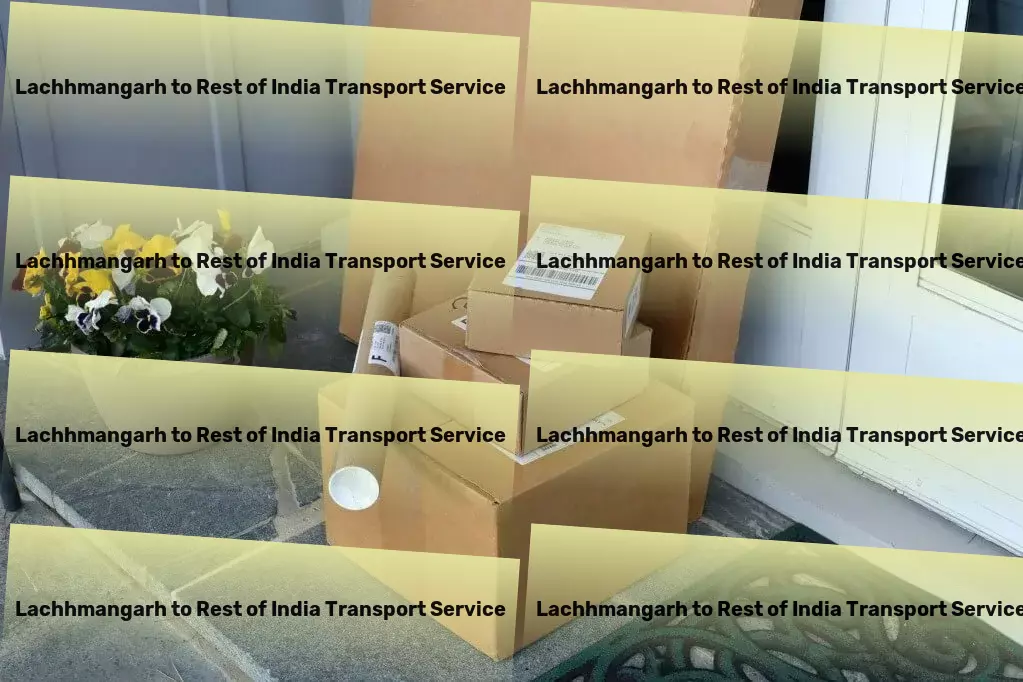 Lachhmangarh to Rest Of India Transport High-capacity goods logistics