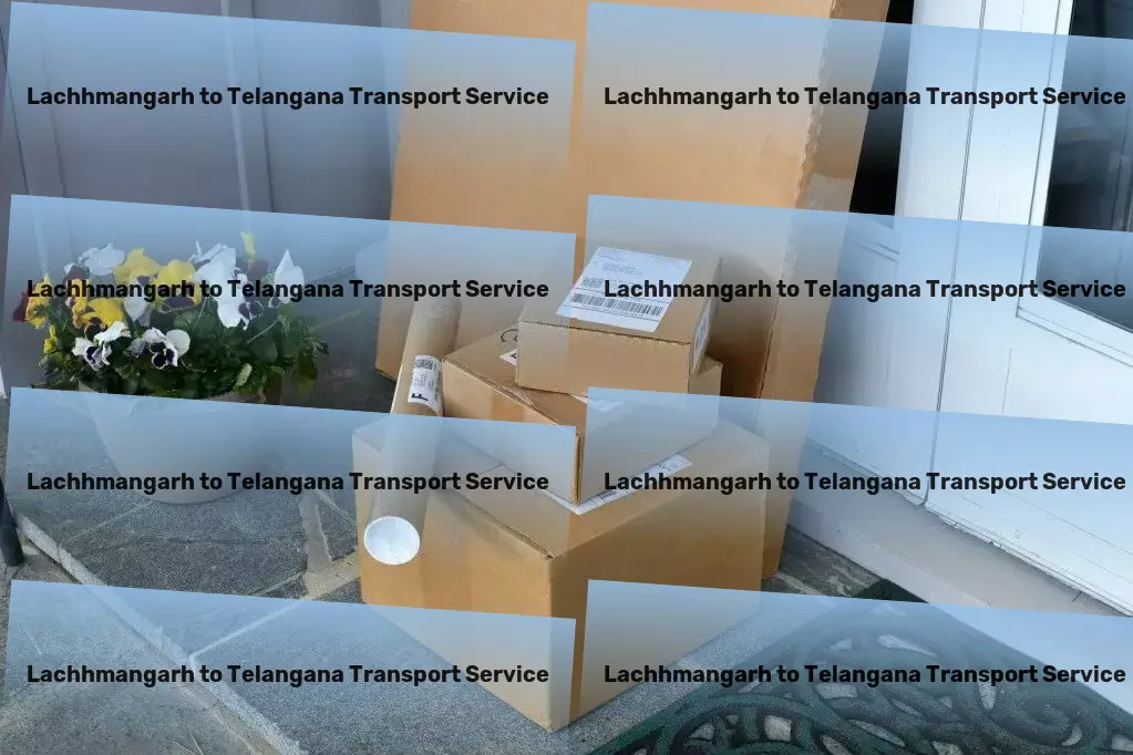 Lachhmangarh to Telangana Transport Bridging distances with cutting-edge travel services in India! - Cross-border transport services