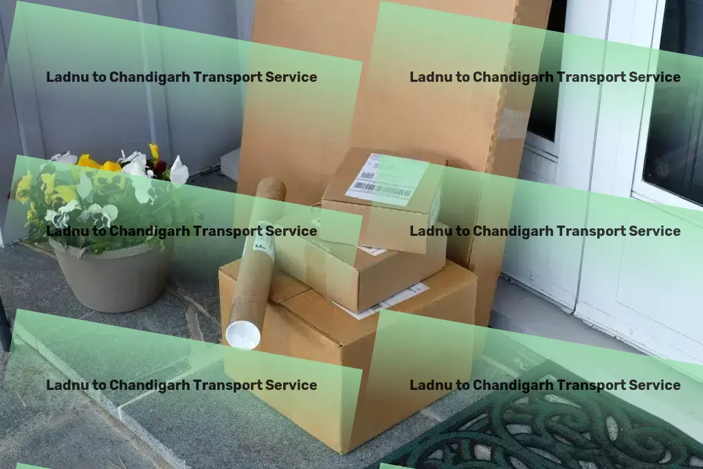 Ladnu to Chandigarh Transport Commitment to changing the face of transportation in India! - Package distribution networks