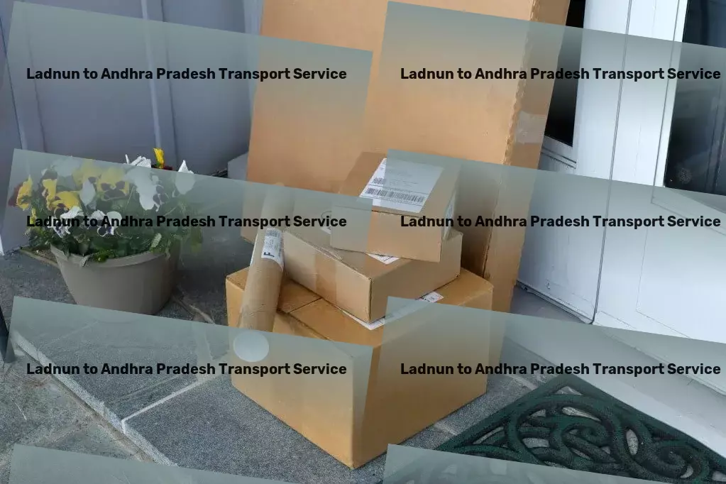 Ladnun to Andhra Pradesh Transport Shipping and handling