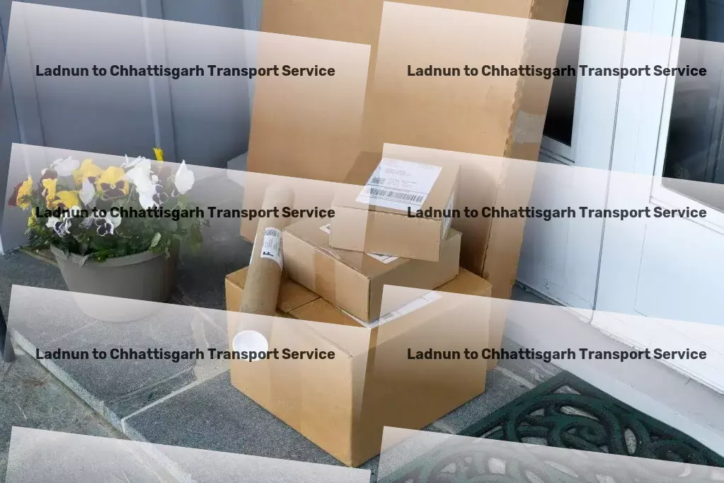 Ladnun to Chhattisgarh Transport Customized goods logistics