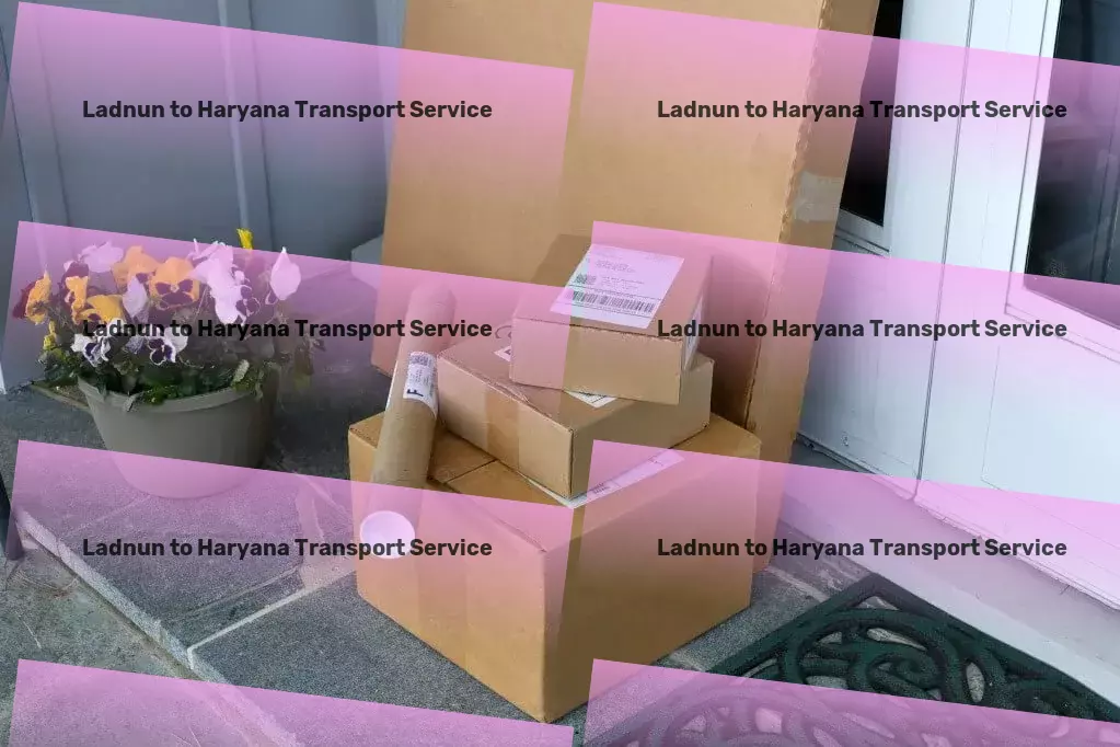 Ladnun to Haryana Transport Nationwide furniture movers