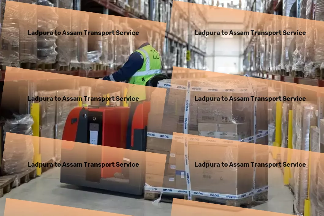 Ladpura to Assam Transport Effortless shipping starts with our expert services in India! - Digital logistic solutions