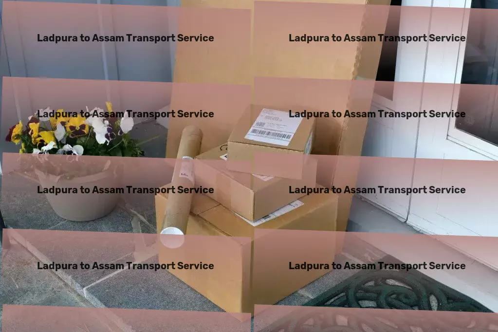 Ladpura to Assam Transport Export logistics services