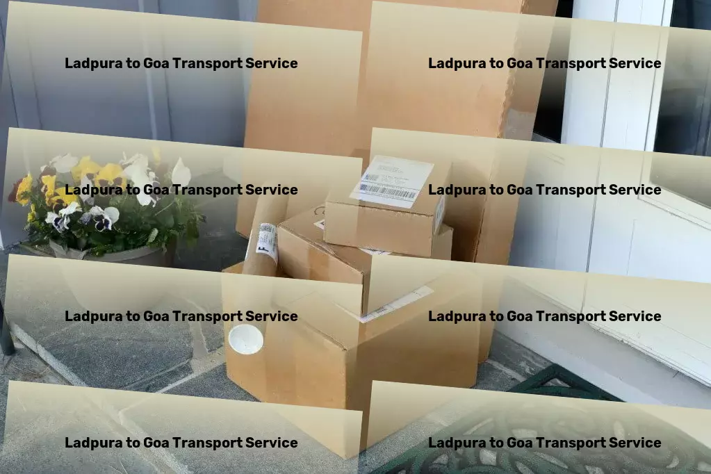 Ladpura to Goa Transport Get ahead in India with our transport expertise! - Full-scale trucking operations