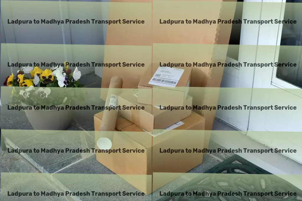 Ladpura to Madhya Pradesh Transport High-capacity goods logistics