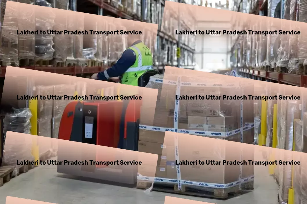 Lakheri to Uttar Pradesh Transport Specialized goods transport solutions