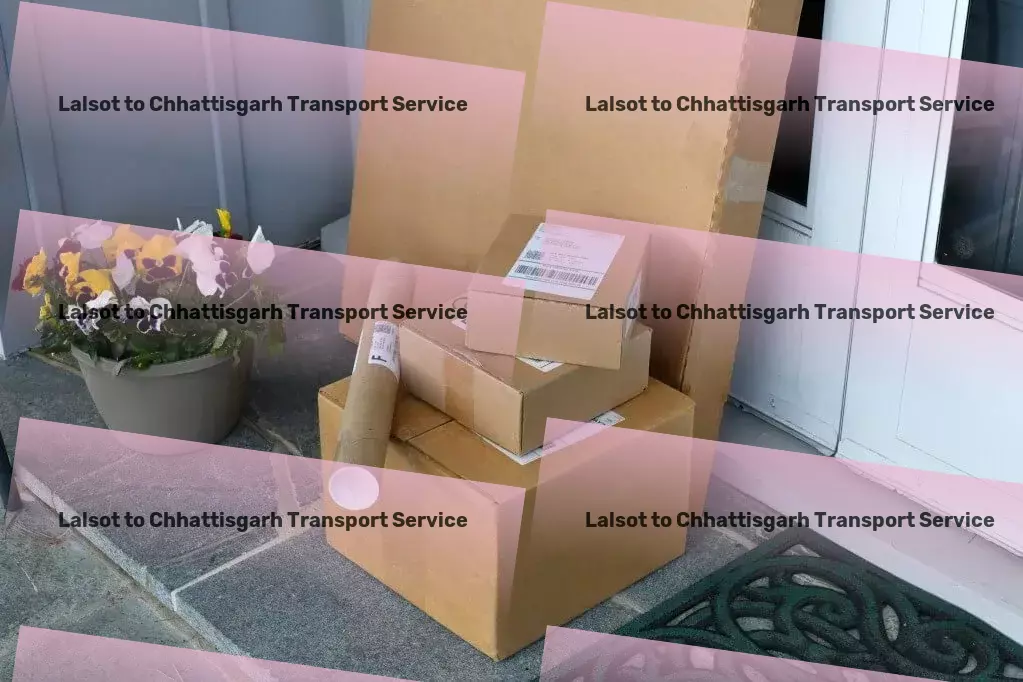 Lalsot to Chhattisgarh Transport Experience the future of urban commuting in India! - Full-scale goods shipment services